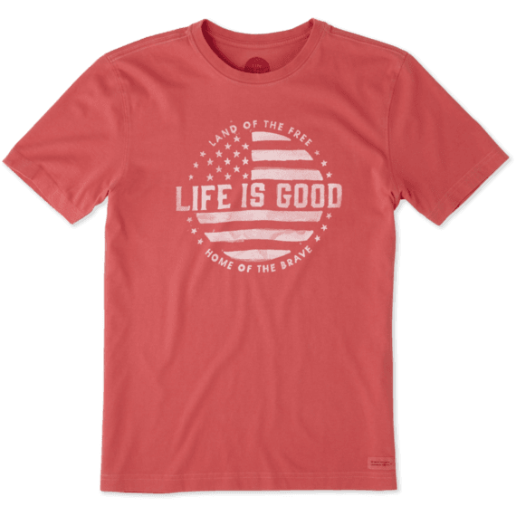 Men's Land of the Free Crusher Tee Men's Land of the Free Crusher Tee