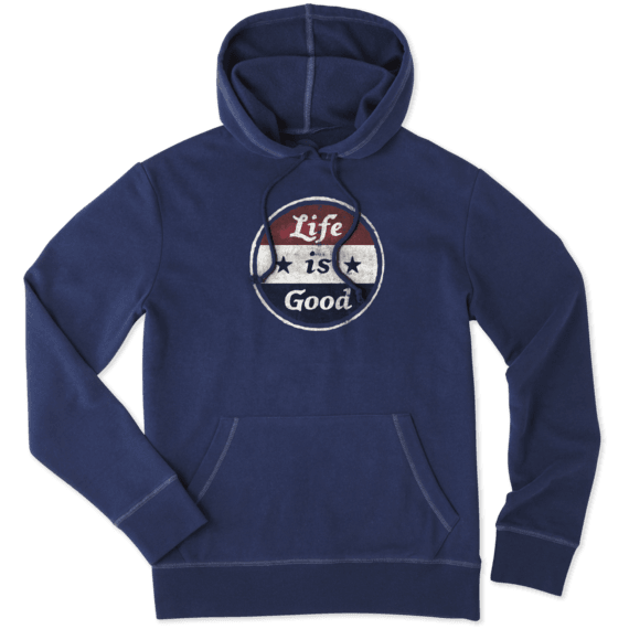 Men's LiG Sphere Americana Hooded Sweatshirt Men's LiG Sphere Americana Hooded Sweatshirt