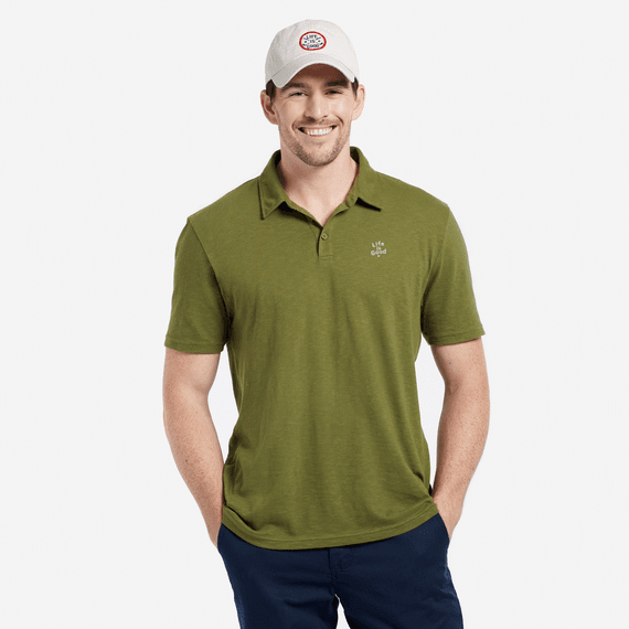 Men's LIG Stacked Polo Men's LIG Stacked Polo