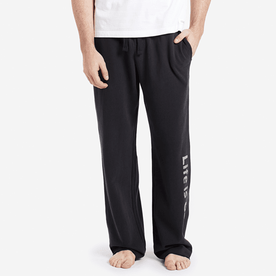 Men's Life Is Good Bold Fleece Lounge Pant Men's Life Is Good Bold Fleece Lounge Pant