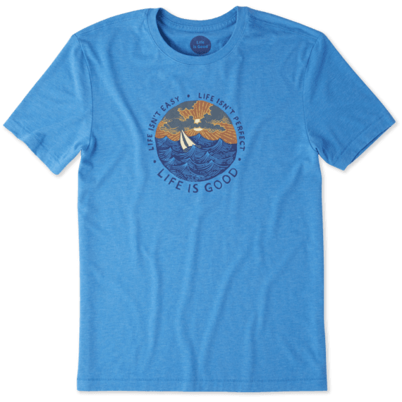 Men's Life Isn't Easy Ocean Cool Tee Men's Life Isn't Easy Ocean Cool Tee