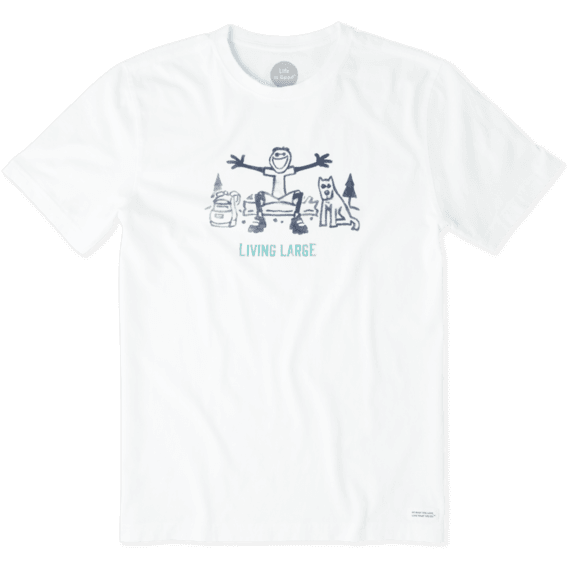 Men's Living Large Crusher Tee Men's Living Large Crusher Tee