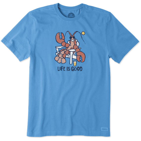 Men's Lobster Adirondack Crusher Tee Men's Lobster Adirondack Crusher Tee