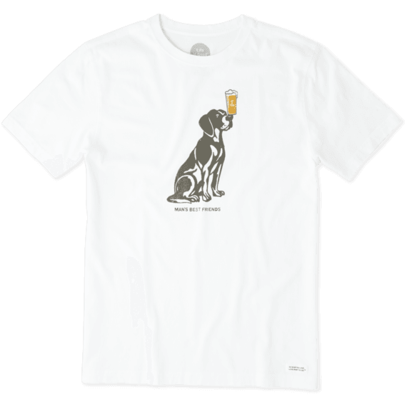 Men's Man's Best Friends Crusher Tee Men's Man's Best Friends Crusher Tee