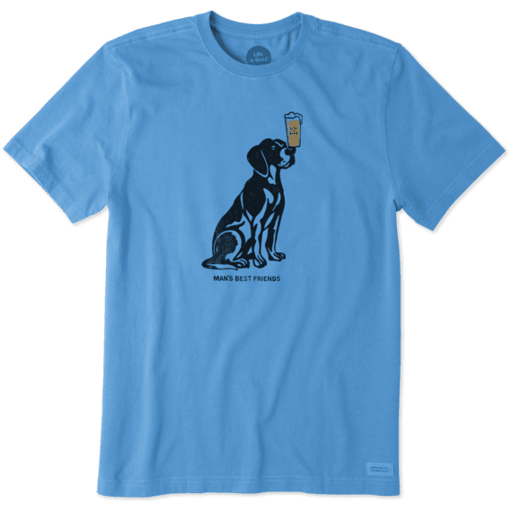 Men's Man's Best Friends Crusher Tee Men's Man's Best Friends Crusher Tee