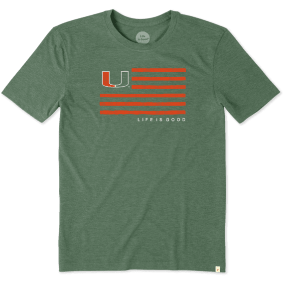 Men's Miami Flag Cool Tee Men's Miami Flag Cool Tee