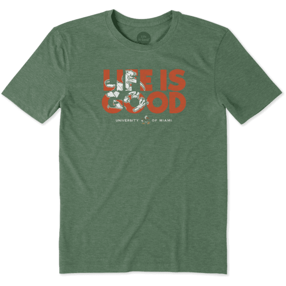 Men's Miami Life is Good Cool Tee Men's Miami Life is Good Cool Tee