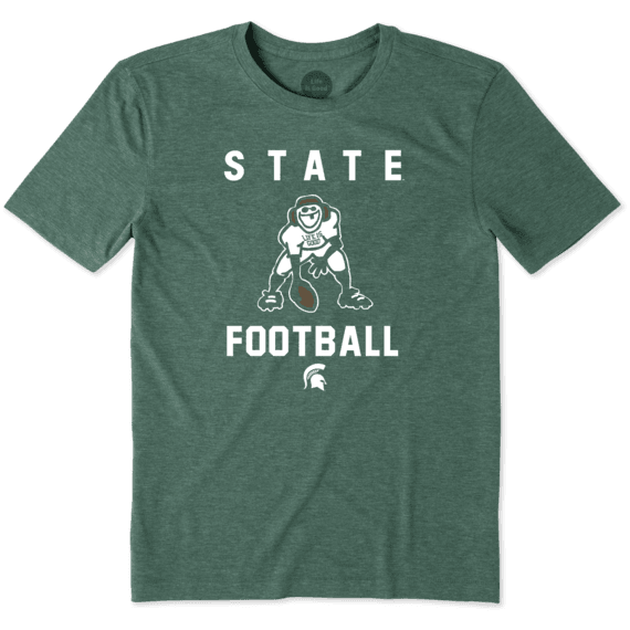 Men's Michigan State Football Jake Cool Tee Men's Michigan State Football Jake Cool Tee