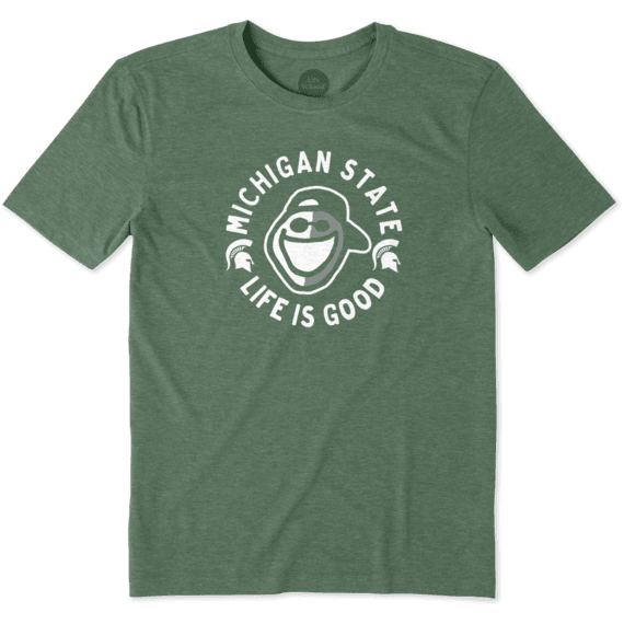 Men's Michigan State Face Paint Jake Cool Tee Men's Michigan State Face Paint Jake Cool Tee