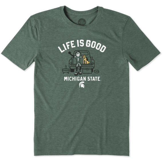 Men's Michigan State Tailgate Jake Cool Tee Men's Michigan State Tailgate Jake Cool Tee