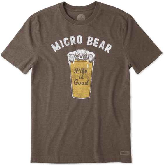 Men's Micro Bear Crusher Tee Men's Micro Bear Crusher Tee