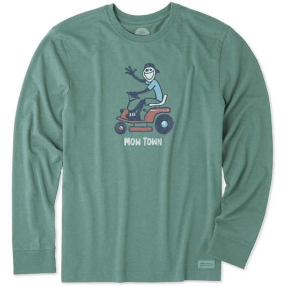 Men's Mow Town Long Sleeve Crusher Tee Men's Mow Town Long Sleeve Crusher Tee