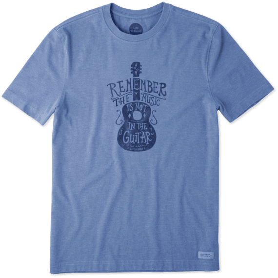 Men's Music Is Not In The Guitar Crusher Tee Men's Music Is Not In The Guitar Crusher Tee