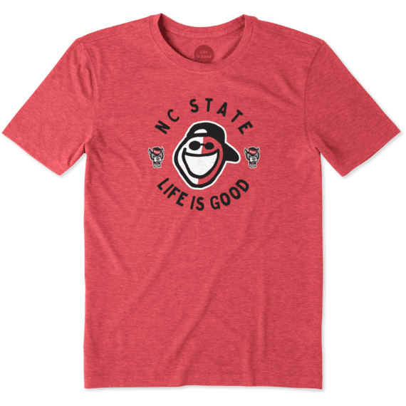 Men's NC State Face Paint Jake Cool Tee Men's NC State Face Paint Jake Cool Tee