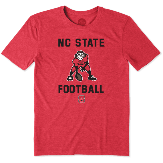 Men's NC State Wolfpack Football Jake Cool Tee Men's NC State Wolfpack Football Jake Cool Tee
