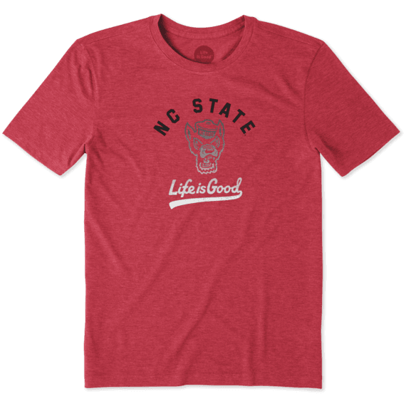 Men's NC State Wolfpack Gradient Tailwhip Cool Tee Men's NC State Wolfpack Gradient Tailwhip Cool Tee