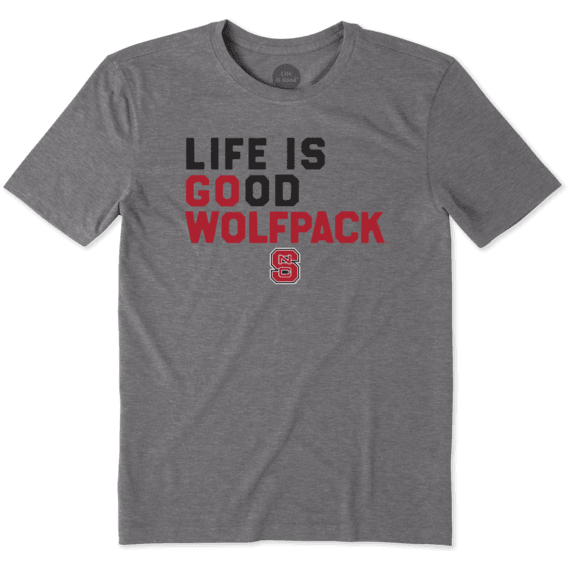 Men's NC State Wolfpack LIG Go Team Cool Tee Men's NC State Wolfpack LIG Go Team Cool Tee