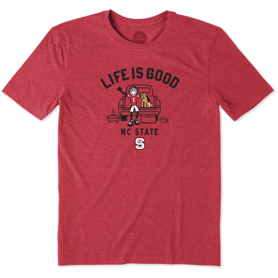 Men's NC State Wolfpack Tailgate Jake Cool Tee Men's NC State Wolfpack Tailgate Jake Cool Tee