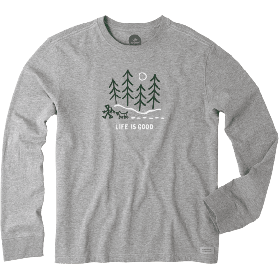 Men's Night Woods Long Sleeve Crusher Tee Men's Night Woods Long Sleeve Crusher Tee