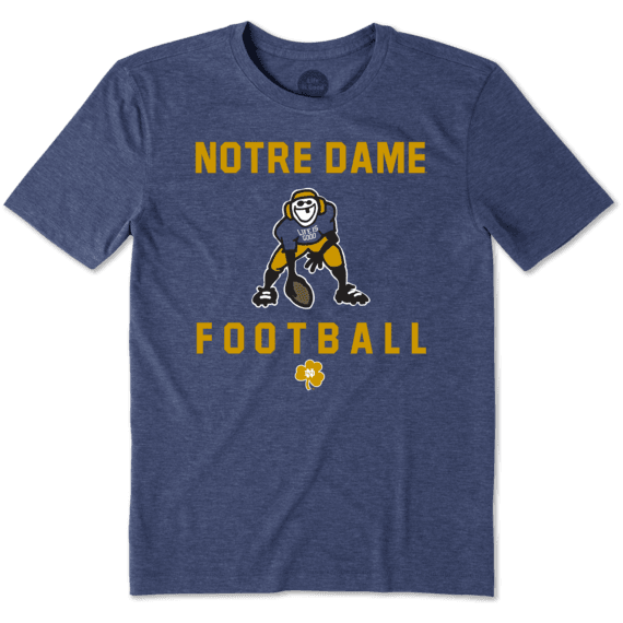 Men's Notre Dame Football Jake Cool Tee Men's Notre Dame Football Jake Cool Tee