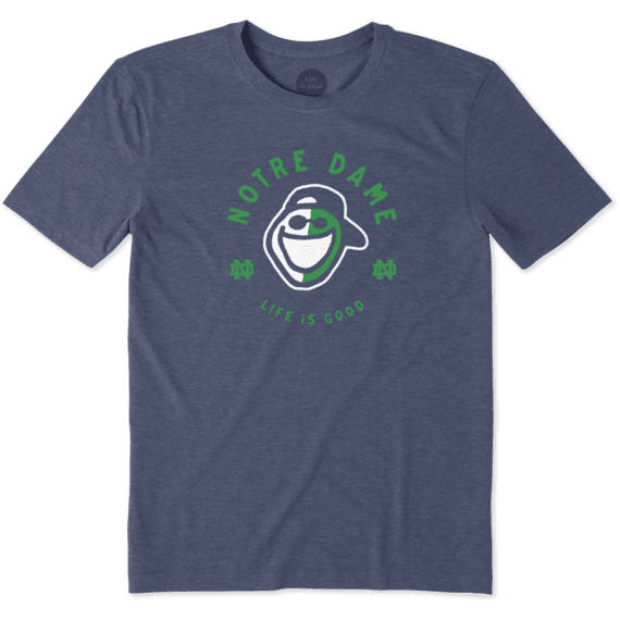 Men's Notre Dame Face Paint Jake Cool Tee Men's Notre Dame Face Paint Jake Cool Tee