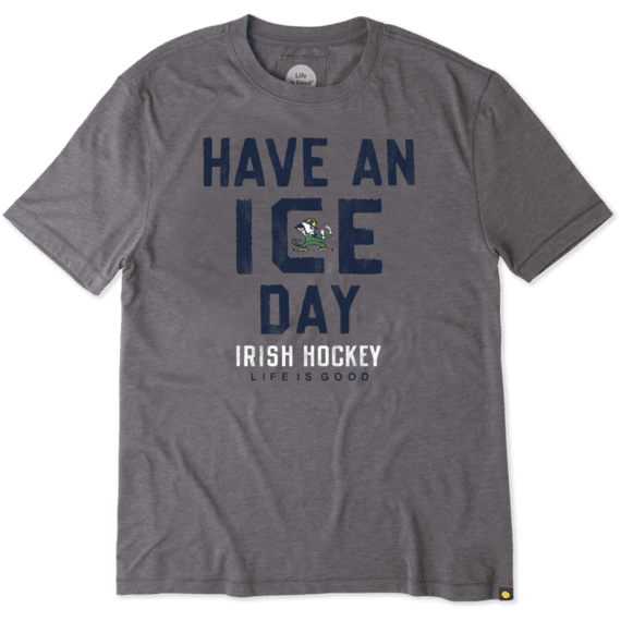 Men's Notre Dame Ice Day Cool Tee Men's Notre Dame Ice Day Cool Tee