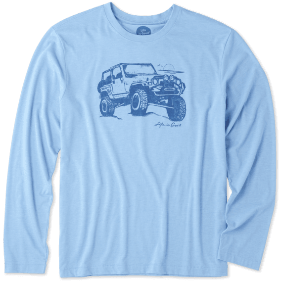 Men's Off-road Beach Long Sleeve Cool Tee Men's Off-road Beach Long Sleeve Cool Tee