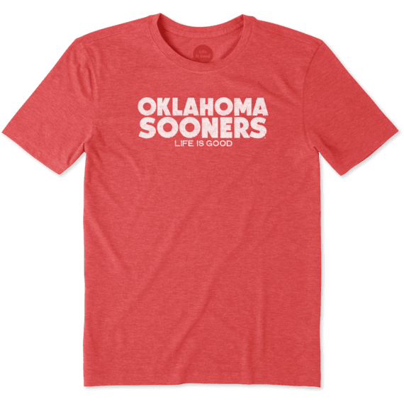 Men's Oklahoma Life is Good Cool Tee Men's Oklahoma Life is Good Cool Tee