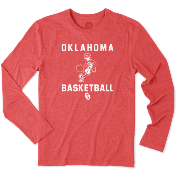 Men's Oklahoma Sooners Athlete Jake Long Sleeve Cool Tee Men's Oklahoma Sooners Athlete Jake Long Sleeve Cool Tee