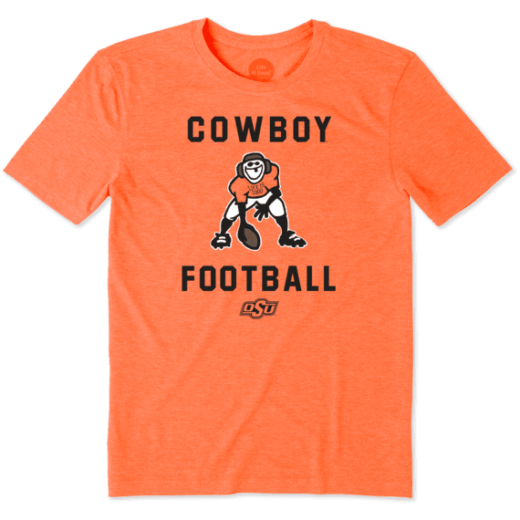 Men's Oklahoma State Cowboys Football Jake Cool Tee Men's Oklahoma State Cowboys Football Jake Cool Tee