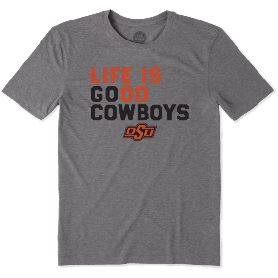 Men's Oklahoma State Cowboys LIG Go Team Cool Tee Men's Oklahoma State Cowboys LIG Go Team Cool Tee