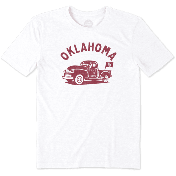 Men's Oklahoma Vintage Truck Cool Tee Men's Oklahoma Vintage Truck Cool Tee