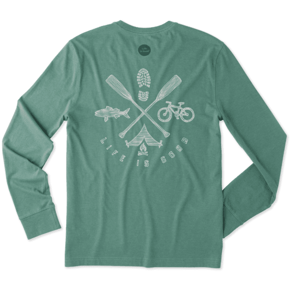 Men's Outdoor Action Long Sleeve Crusher Tee Men's Outdoor Action Long Sleeve Crusher Tee