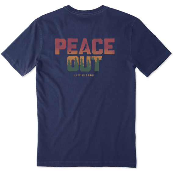 Men's Peace Out Crusher Tee Men's Peace Out Crusher Tee