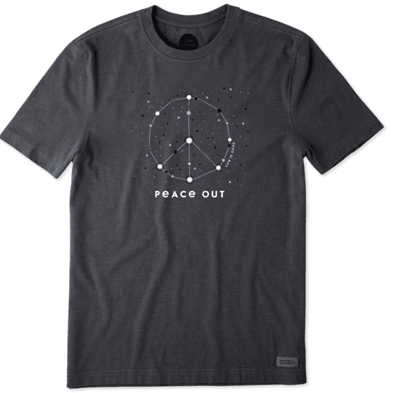 Men's Peace Out Universe Crusher Tee Men's Peace Out Universe Crusher Tee