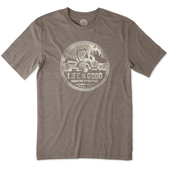Men's Positive Lifestyle Truck Cool Tee Men's Positive Lifestyle Truck Cool Tee