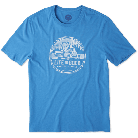 Men's Positive Lifestyle Truck Smooth Tee Men's Positive Lifestyle Truck Smooth Tee
