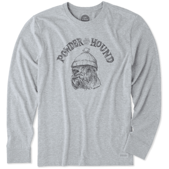 Men's Powder Hound Long Sleeve Crusher Tee Men's Powder Hound Long Sleeve Crusher Tee
