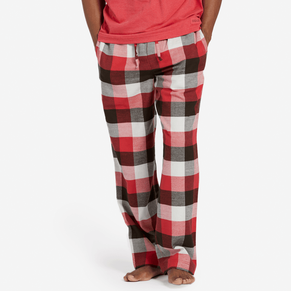 Men's Sleepy Red Plaid Classic Sleep Pant Men's Sleepy Red Plaid Classic Sleep Pant