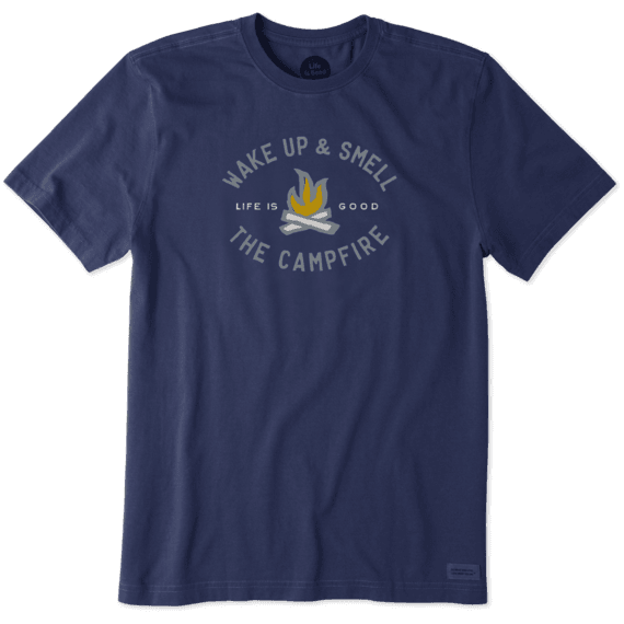 Men's Smell The Campfire Crusher Tee Men's Smell The Campfire Crusher Tee