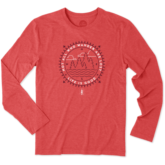 Men's Stanford Wander Long Sleeve Cool Tee Men's Stanford Wander Long Sleeve Cool Tee