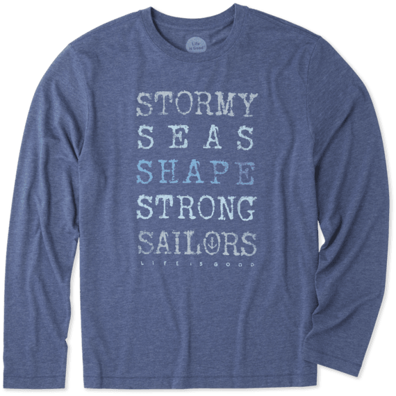 Men's Strong Sailors Long Sleeve Cool Tee Men's Strong Sailors Long Sleeve Cool Tee