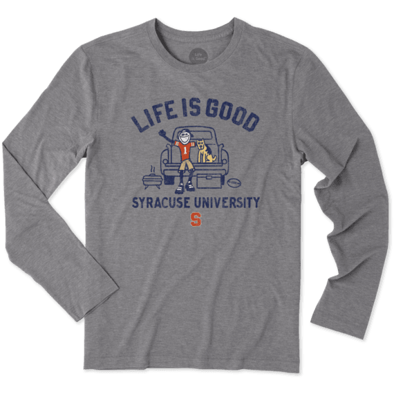 Men's Syracuse Tailgate Jake Long Sleeve Cool Tee Men's Syracuse Tailgate Jake Long Sleeve Cool Tee