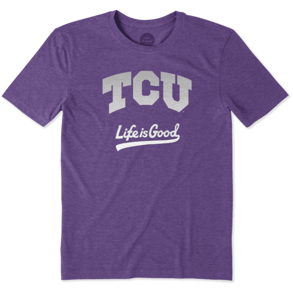 Men's TCU Horned Frogs Gradient Tailwhip Cool Tee Men's TCU Horned Frogs Gradient Tailwhip Cool Tee