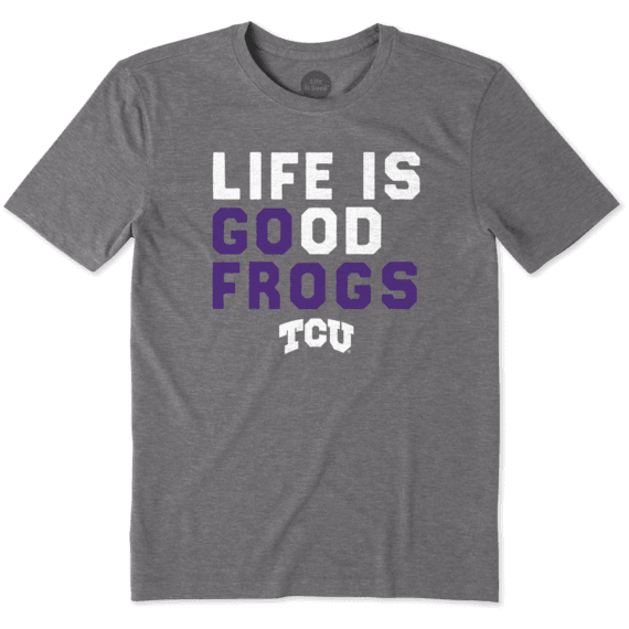 Men's TCU Horned Frogs LIG Go Team Cool Tee Men's TCU Horned Frogs LIG Go Team Cool Tee
