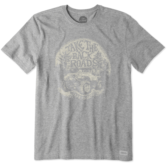 Men's Take The Back Roads Crusher Tee Men's Take The Back Roads Crusher Tee