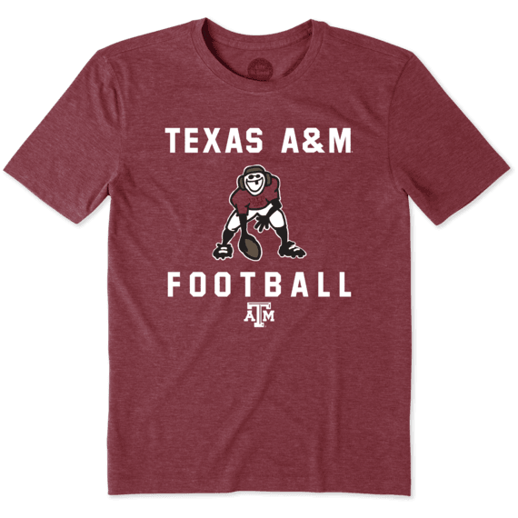 Men's Texas A&M Aggies Football Jake Cool Tee Men's Texas A&M Aggies Football Jake Cool Tee