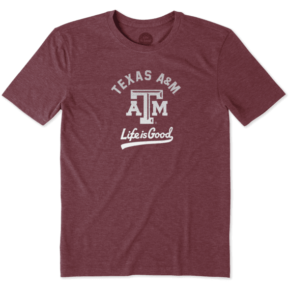 Men's Texas A&M Aggies Gradient Tailwhip Cool Tee Men's Texas A&M Aggies Gradient Tailwhip Cool Tee