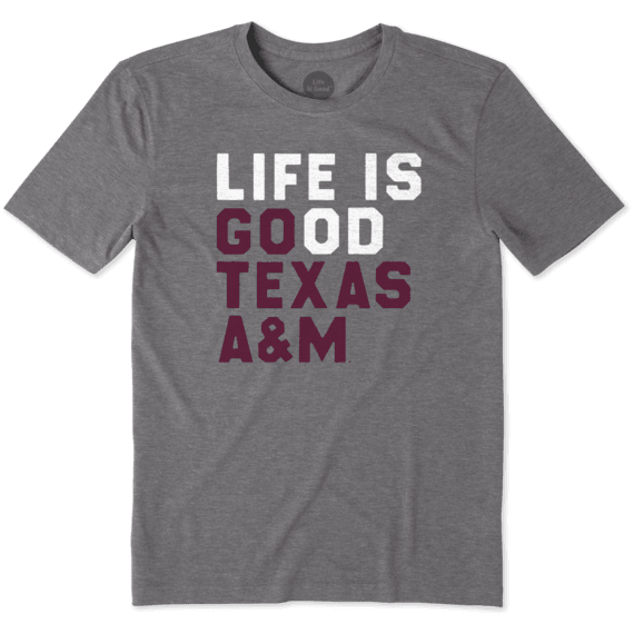 Men's Texas A&M Aggies LIG Go Team Cool Tee Men's Texas A&M Aggies LIG Go Team Cool Tee
