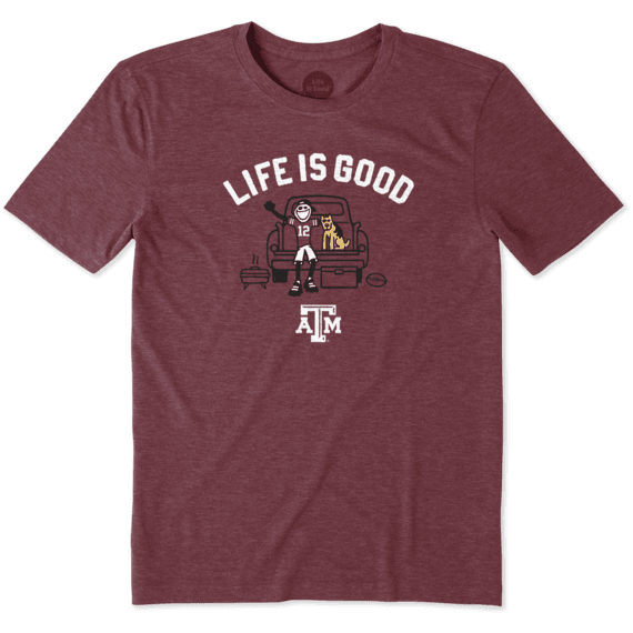 Men's Texas A&M Aggies Tailgate Jake Cool Tee Men's Texas A&M Aggies Tailgate Jake Cool Tee